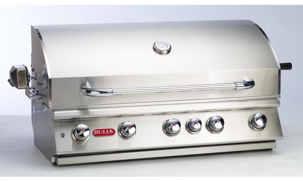 6 Burner 46 Stainless Steel Gas Barbecue Grill - Diablo